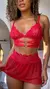 Conjunto Manu - vermelho