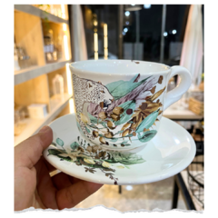 PLATO Y TAZA JUNGLE KOKEN - comprar online