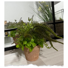 MACETA PLANTA ARTIFICIAL