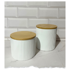 FRASCO CERAMICA T/HERMETICA BAMBOO L/WHITE S en internet