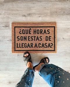FELPUDO CON COCO Y GOMA CALADA 40X60 - comprar online