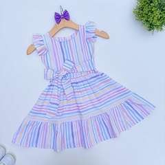 Vestido listrado Desirée na internet