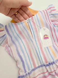 Vestido listrado Desirée - loja online