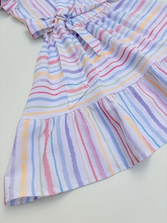 Vestido listrado Desirée