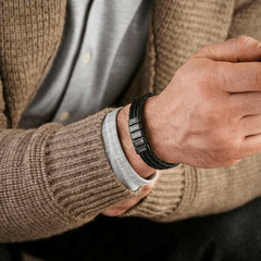 BRACELETE DE COURO NOMES™ PERSONALIZADO - Loja safiz