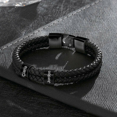 BRACELETE DE COURO NOMES™ PERSONALIZADO on internet