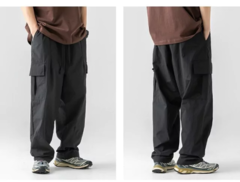 Calça cargo preta on internet