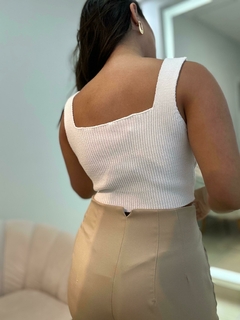 Cropped Luana na internet