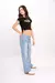 JEANS WIDE LEG TIRO BAJO