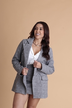 Blazer Xadrez Dior na internet