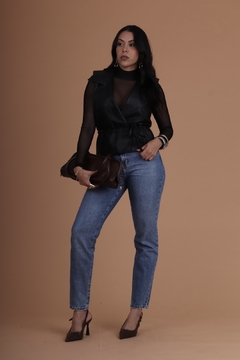 Calça mom jeans
