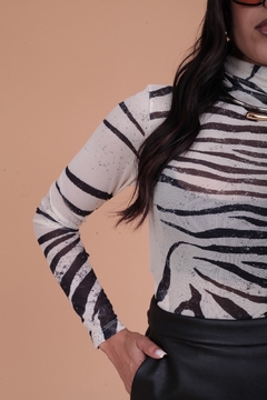 Blusa tule white Tiger