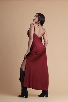 Imagem do Vestido Borgonha Glam
