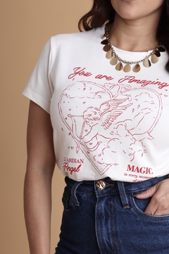 T-shirt Cupido na internet
