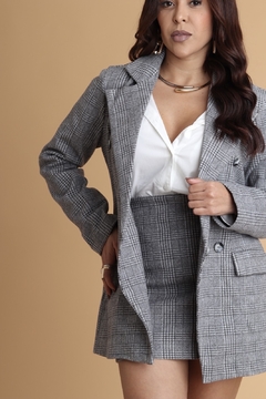 Blazer Xadrez Dior