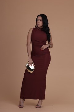 Vestido midi Ariane na internet