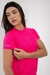 Camiseta Dri-Fit ALT Feminina - Rosa (Detalhe no Ombro) - comprar online