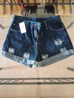 shorts de jean con rotura en internet