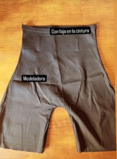 biker modeladora con faja en la cintura - comprar online