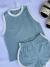 Conjunto retrô azul - comprar online