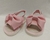 Sandalias moño rosa