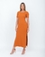 Vestido Midi Canelado