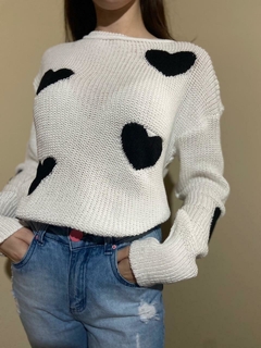 Blusa Tricot Coração - comprar online