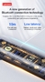 Original lenovo ht38 tws fone de ouvido sem fio bluetooth fones controle ai mini na internet