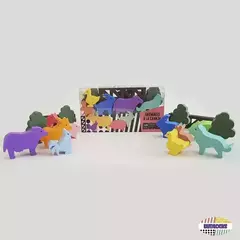 Imagen de JUEGO GRANJA GOMA EVA