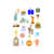 PAQUETE DE 42 STICKERS - tienda en línea