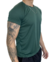 Camiseta em Dry Fit - Estilo Masculina Lisa - Casual para Treino em Academia / Esportes / Exercícios / Corrida