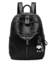 Mochila feminina com zíper de grande capacidade (preto) - comprar online