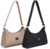 Imagem do Kit 2 Bolsa Baguete de Ombro Pequena Lisa de qualidade MS/Envio Imediato