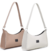 Kit 2 Bolsa Baguete de Ombro Pequena Lisa de qualidade MS/Envio Imediato na internet