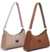 Kit 2 Bolsa Baguete de Ombro Pequena Lisa de qualidade MS/Envio Imediato