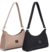Kit 2 Bolsa Baguete de Ombro Pequena Lisa de qualidade MS/Envio Imediato