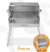 Churrasqueira Inox Galvanizado Carvão Duas Grelhas Desmontável Resistente Nelore 50X30 Mec Grill - SDJ Loja Virtual
