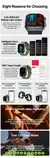 Nfc Smart Watch para homens, relógios para medicina IP68 à prova d'água - comprar online