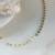 Choker Coração Chapinha Lisa Banho Ouro 18k