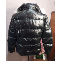 Jaqueta Puffer Feminina Fashion Preta na internet