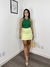 Short Saia Priscila Verde - Carola Machado Store