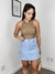Short Saia Priscila Azul na internet