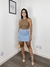 Short Saia Priscila Azul - Carola Machado Store
