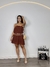 Vestido Boho Marrom na internet