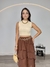 Blusa Gioh Bege - loja online