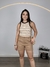 Short Camila Caramelo
