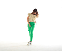 Pantalon Corcega bengalina lisa - comprar online