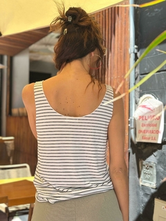 Musculosa Texas rayada - tienda online