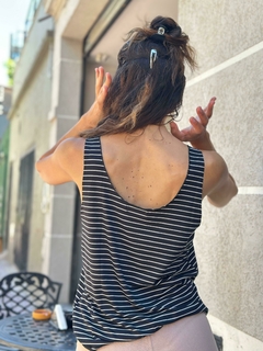 Musculosa Texas rayada - tienda online