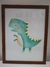 QUADRO DINO 30CM x 40CM